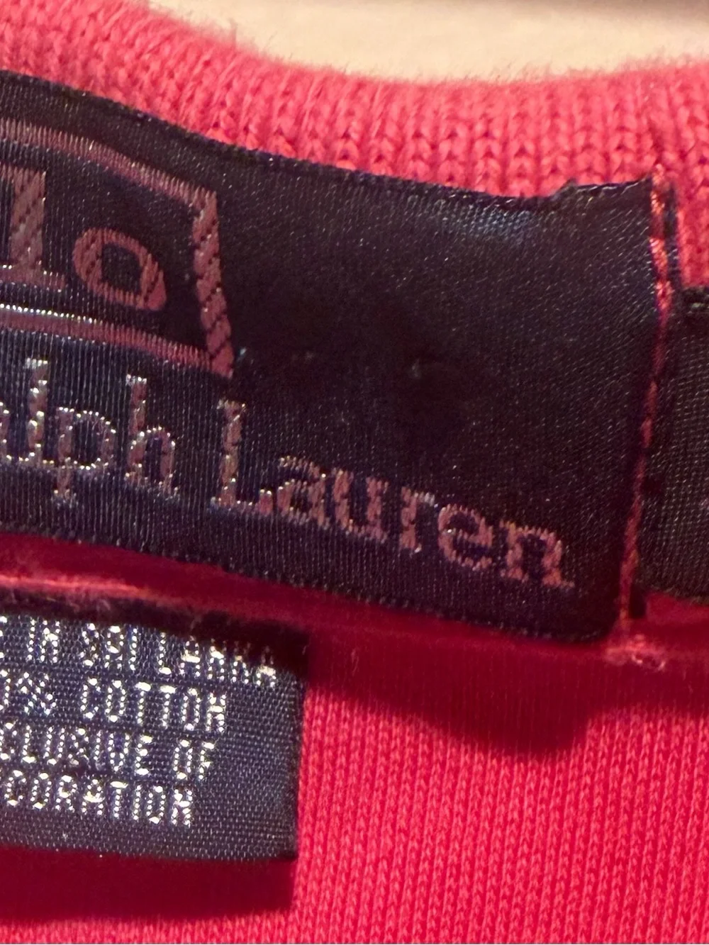 Polo by Ralph Lauren Men’s Red Short-Sleeve Polo Shirt